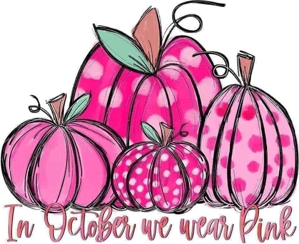 Breast Cancer Pink Pumpkins Tshirt